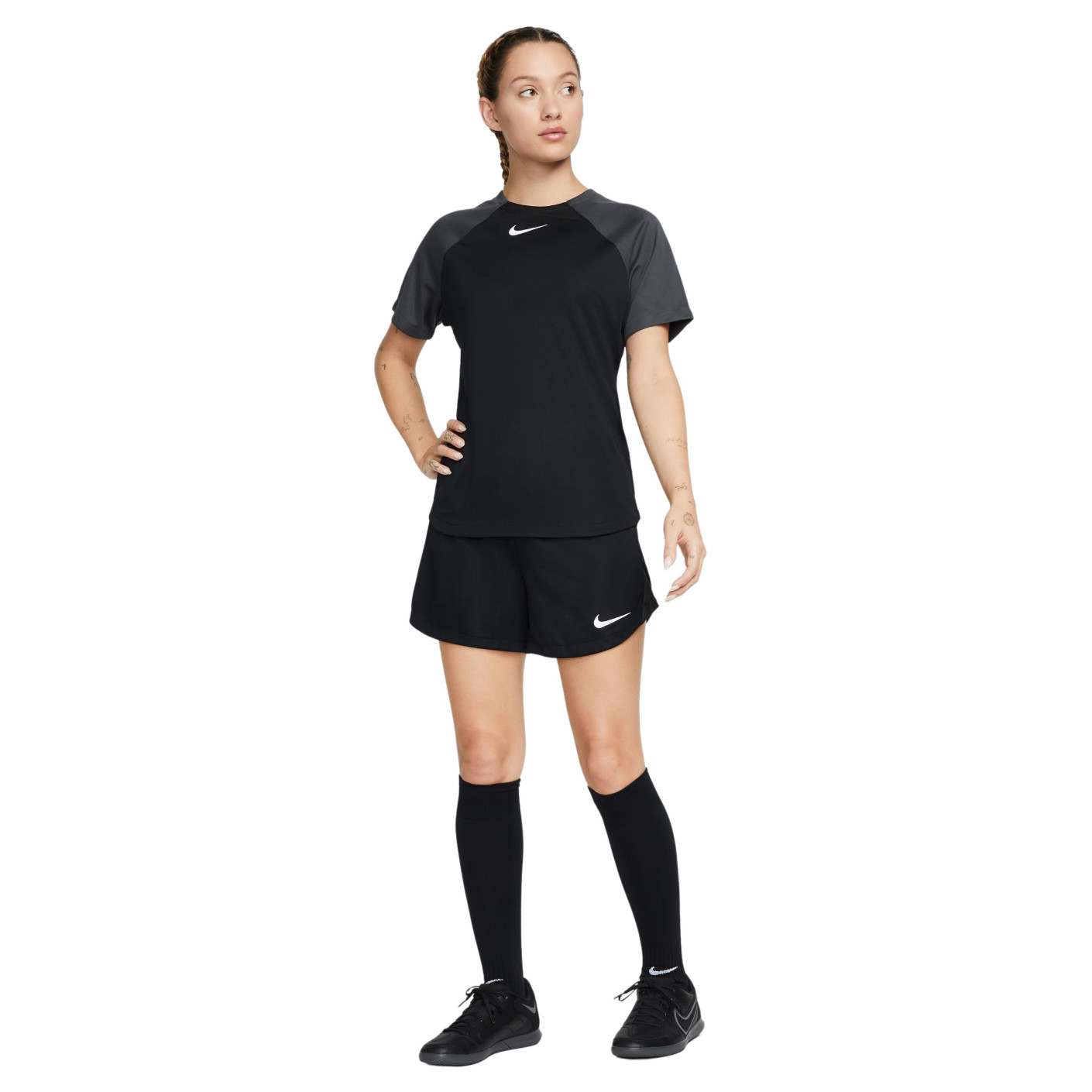 Nike Trainingsset Academy Pro Dames Zwart Grijs