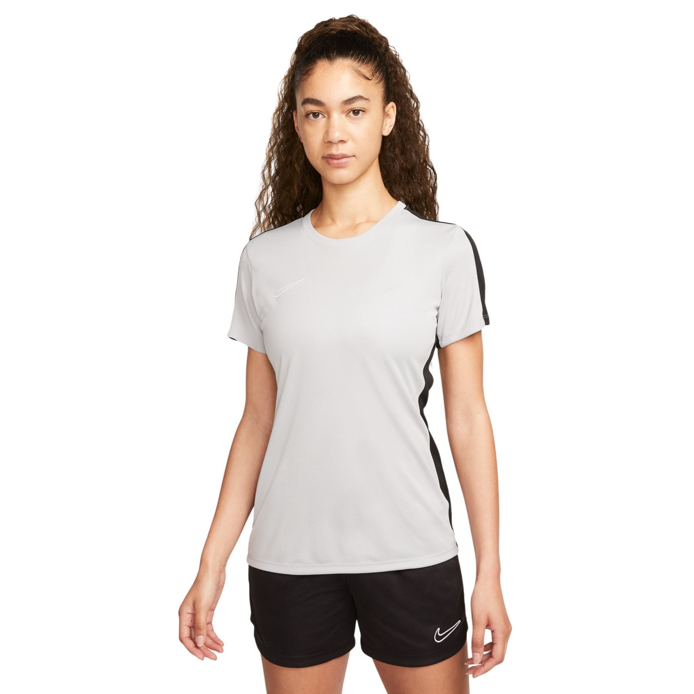 Nike Dri-Fit Academy 23 Trainingsshirt Dames Grijs Zwart Wit