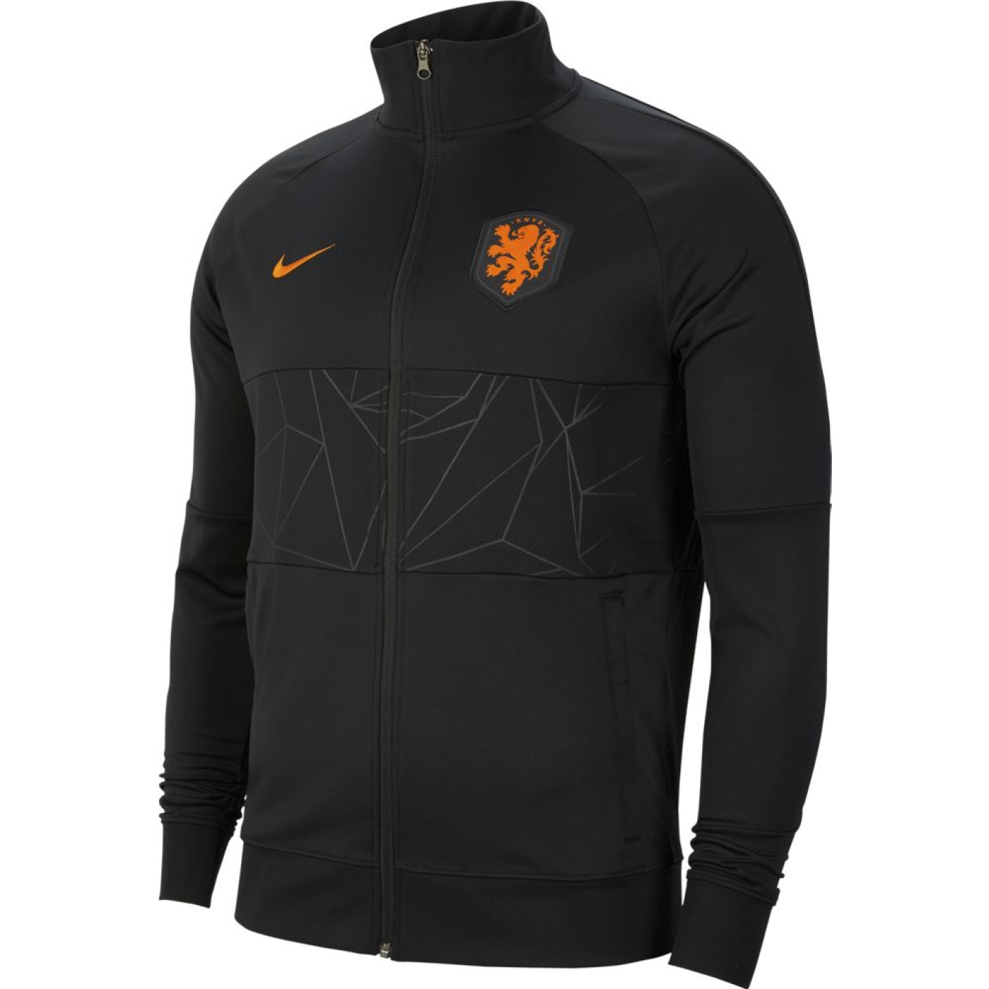 Nike Nederland I96 Anthem Training Jacket 2020-2022 Black
