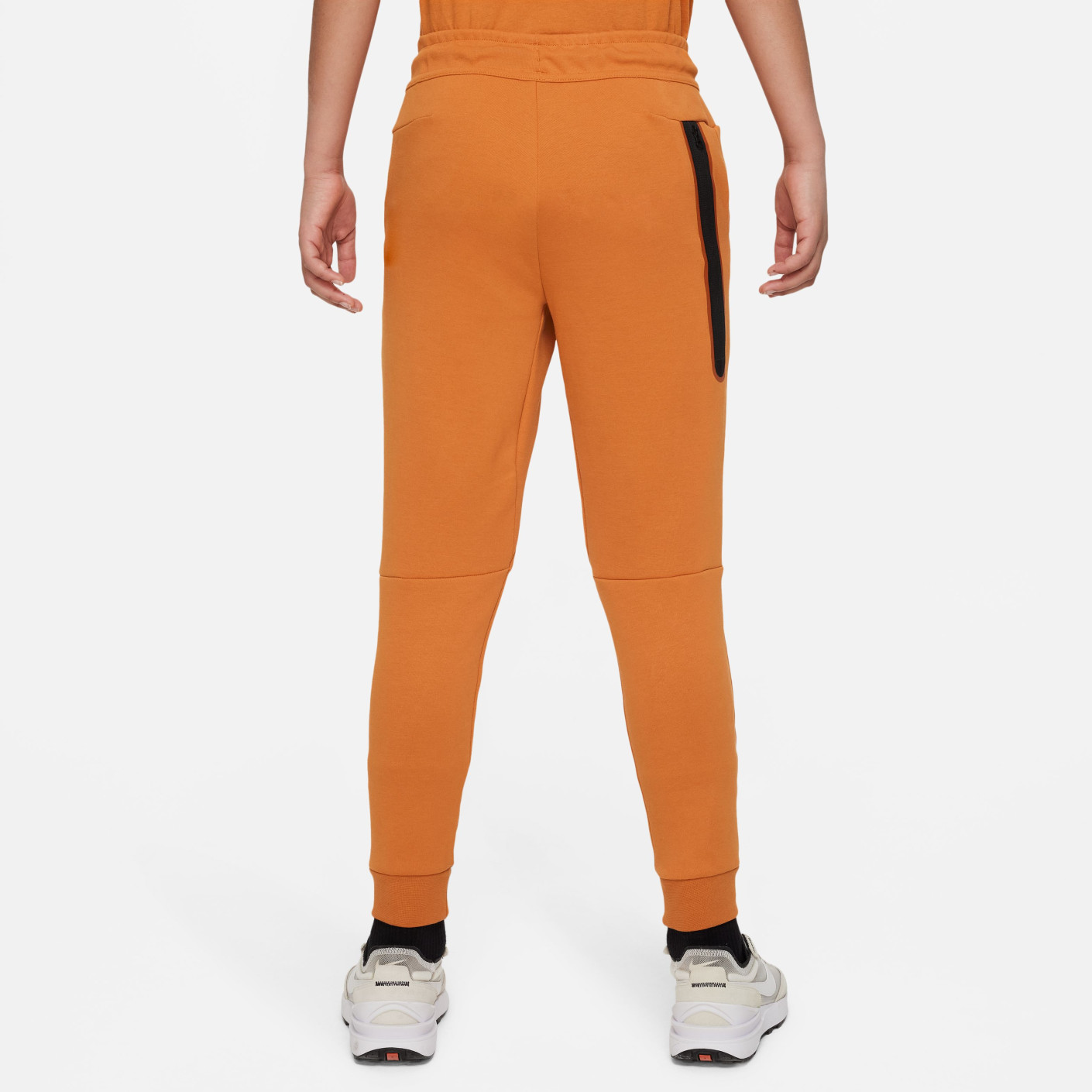 Nike Tech Fleece Jogger Kids Orange Black KNVBshop