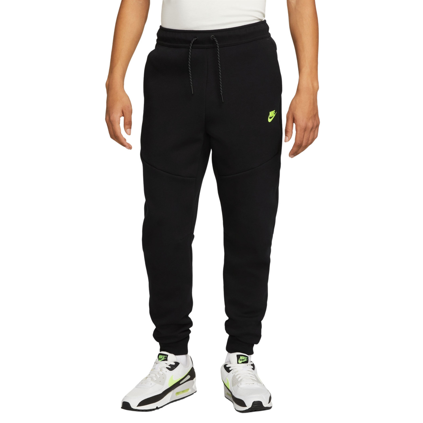 Nike Tech Fleece Jogger Black Yellow 