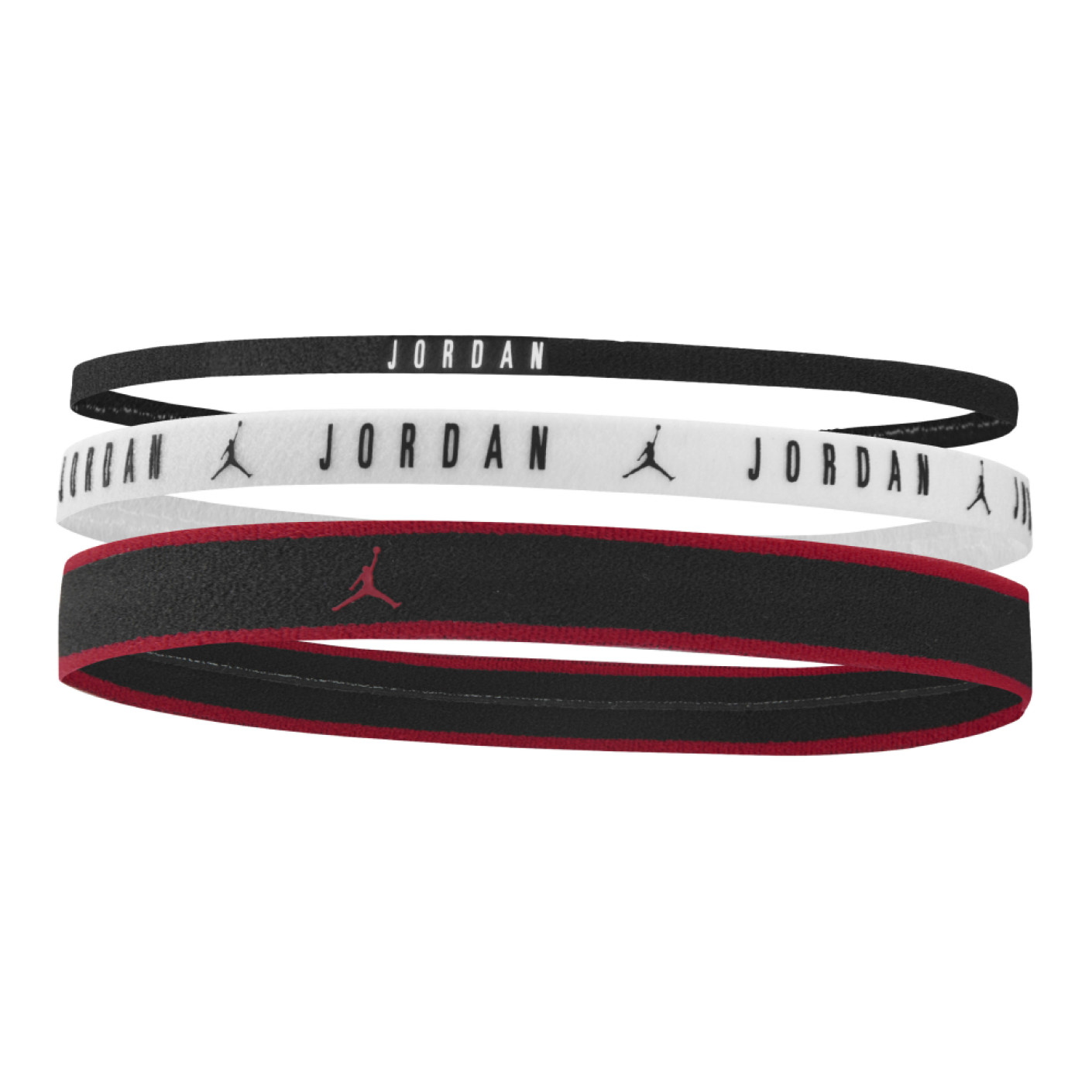 Nike Jordan Headbands Mixed 3-Pack Black White
