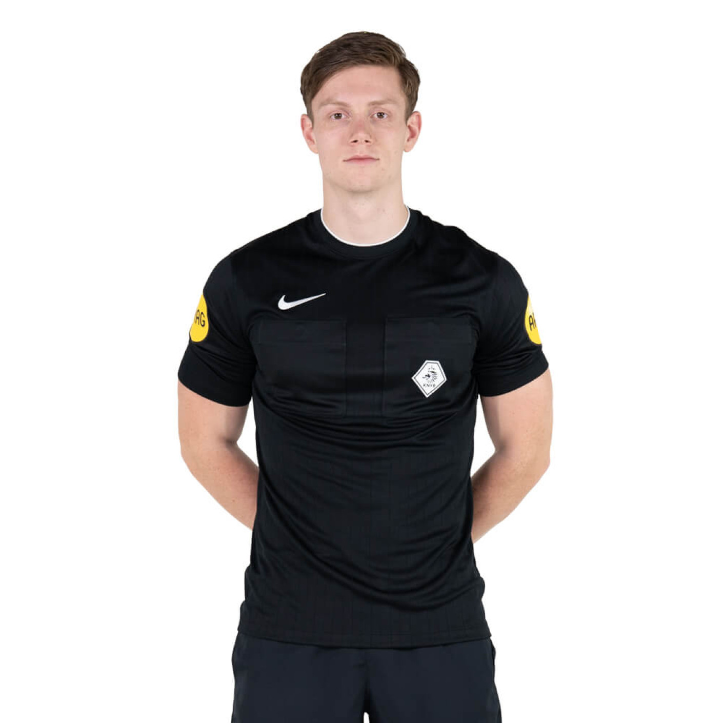 Nike KNVB Scheidsrechtersshirt 2022-2024 Zwart Wit