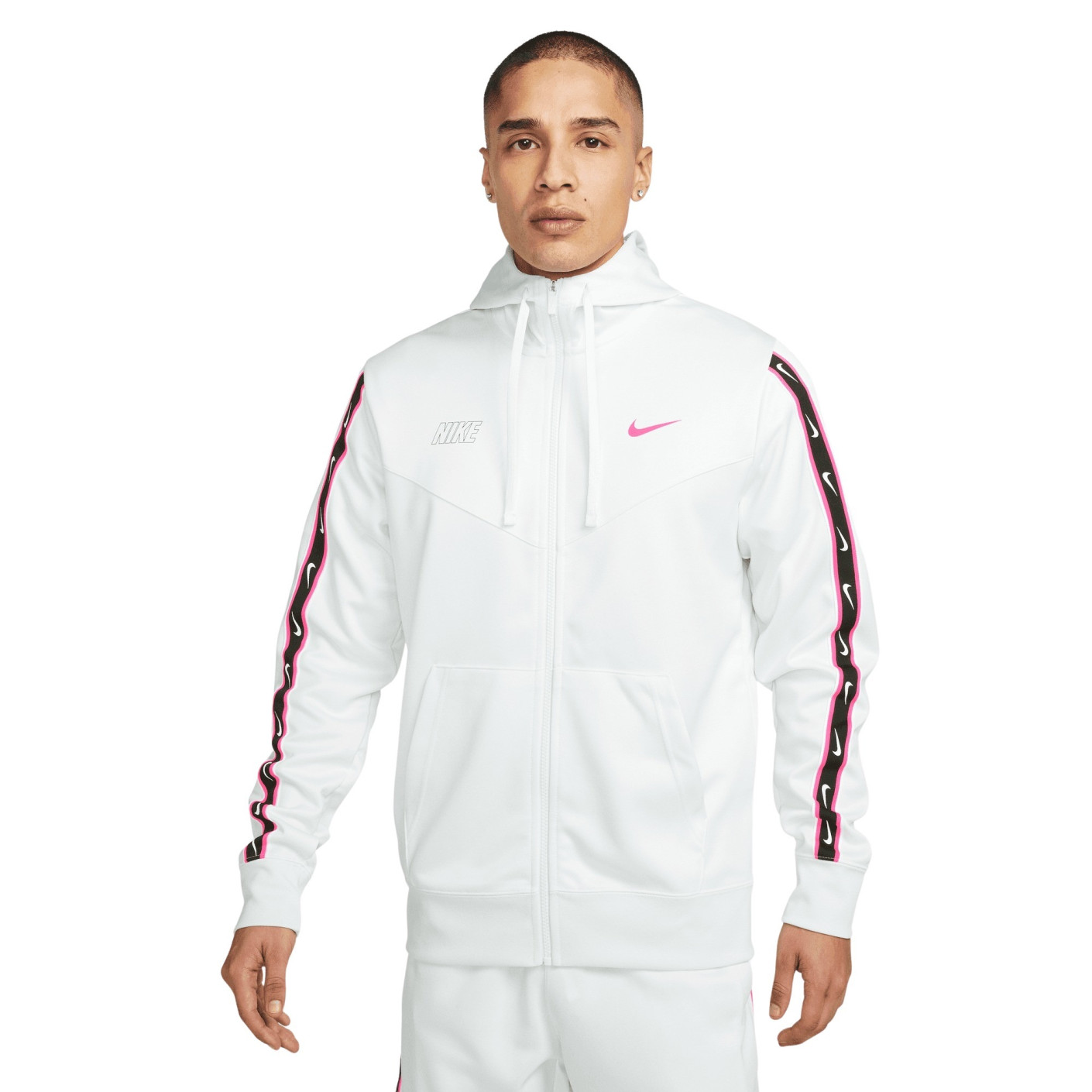 Nike Sportswear Repeat Vest White Pink Black - KNVBshop.nl