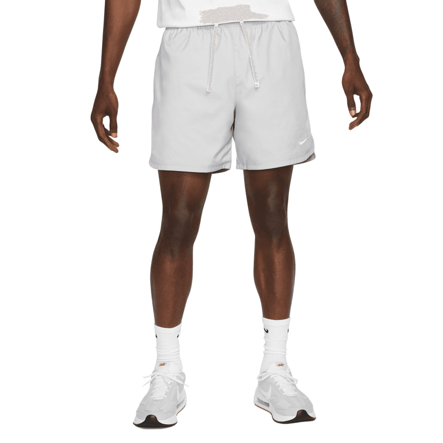 nike sportswear woven shorts grey