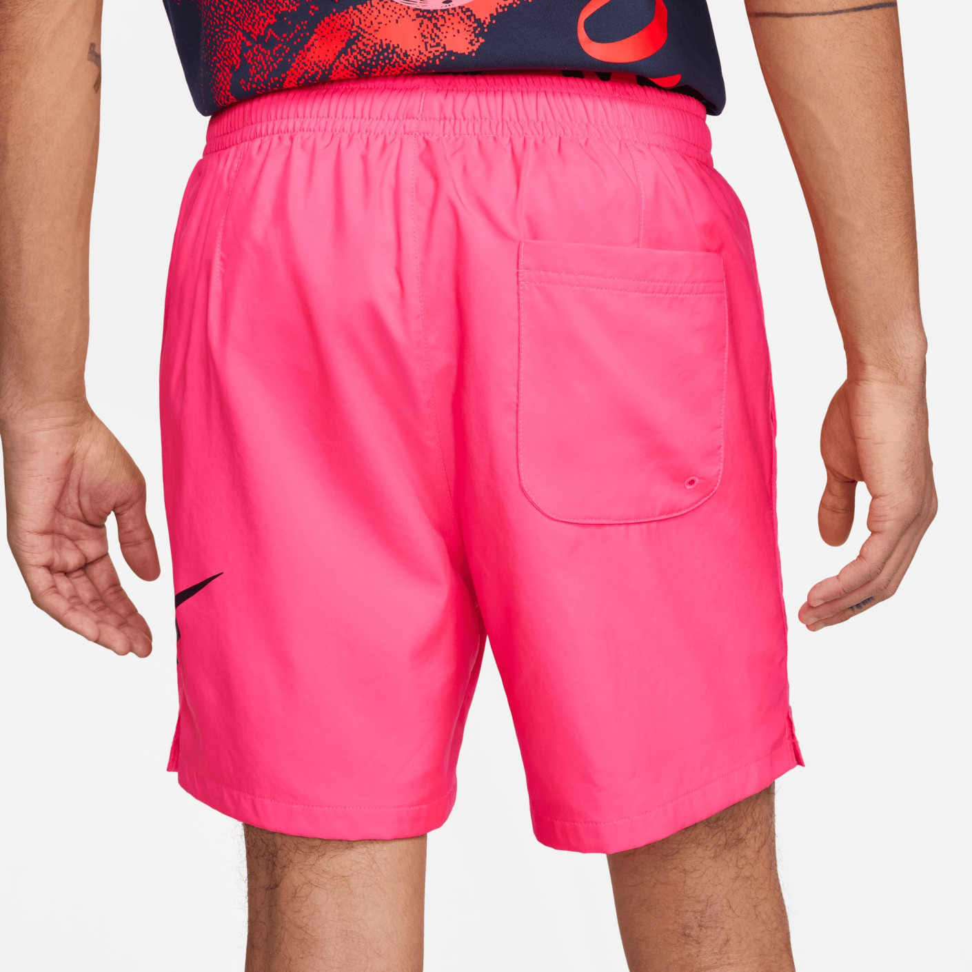 Nike woven shorts pink cheap