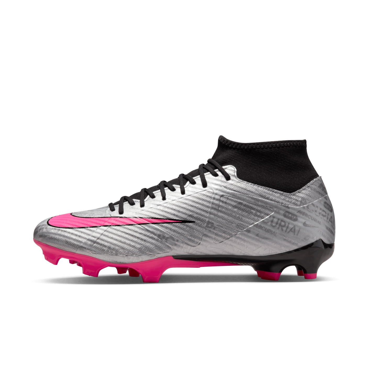 Nike Zoom Mercurial Superfly 9 Academy XXV Grass Artificial Grass Football Shoes MG Silver Pink Black KNVBshop
