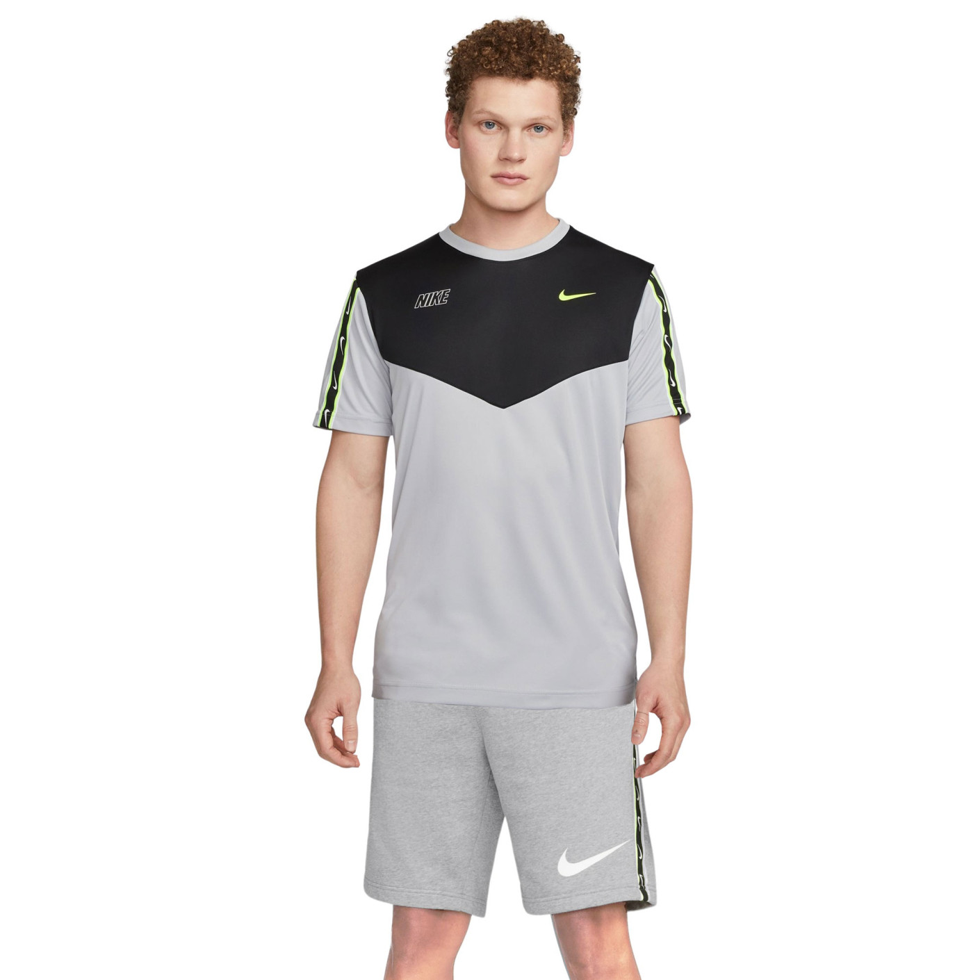 Neon yellow sale nike top