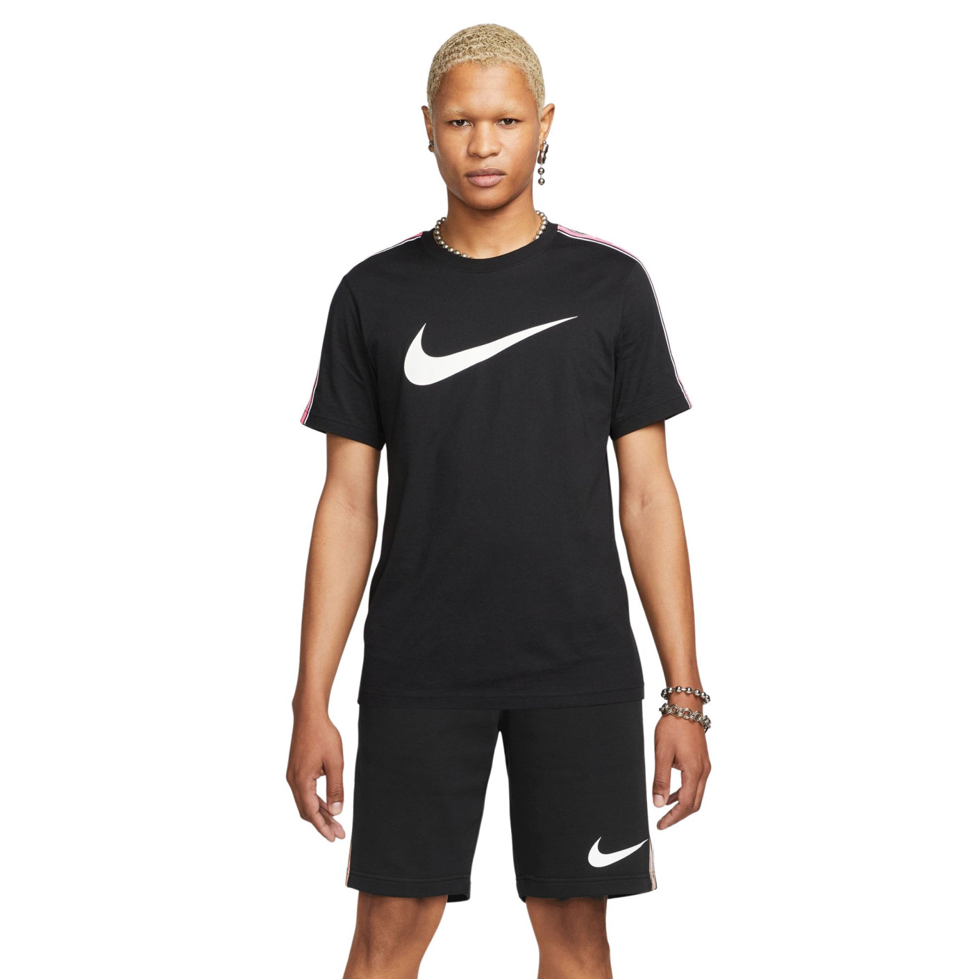 Nike Sportswear Repeat Summer Set Black White Pink