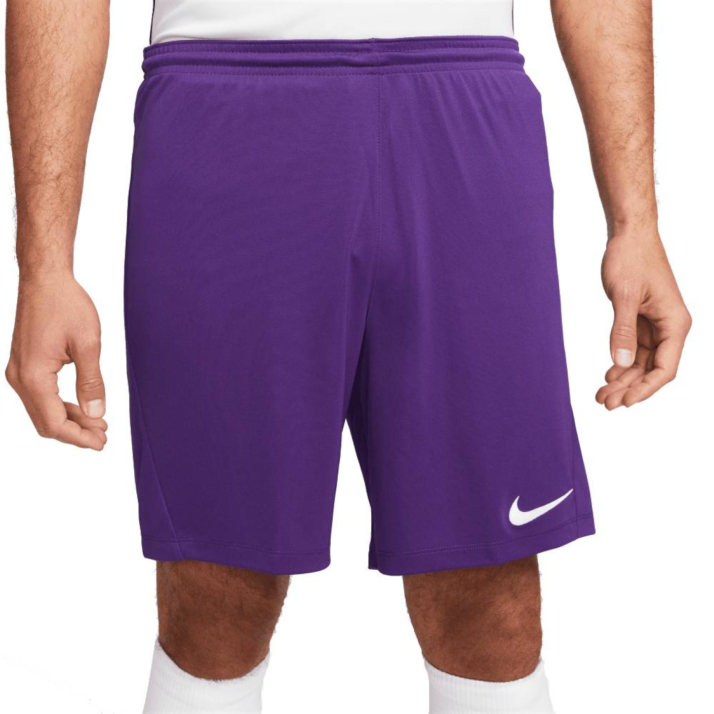 Nike Park III Football Shorts Purple White