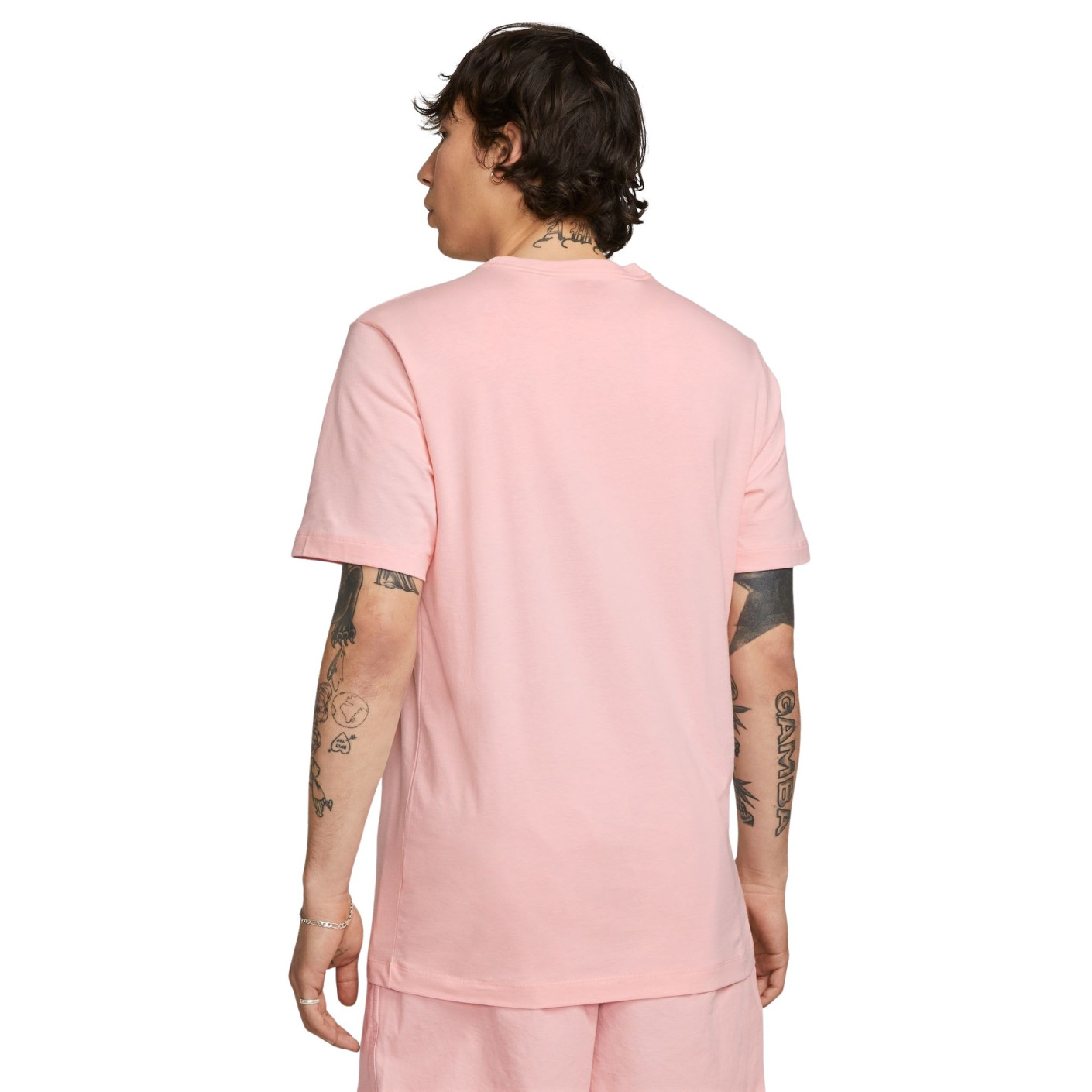 Nike Sportswear Club T Shirt Salmon Pink White KNVBshop