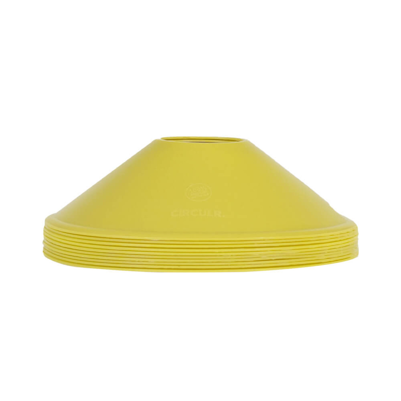 CIRCULAR. Small pawns 10 pieces Yellow