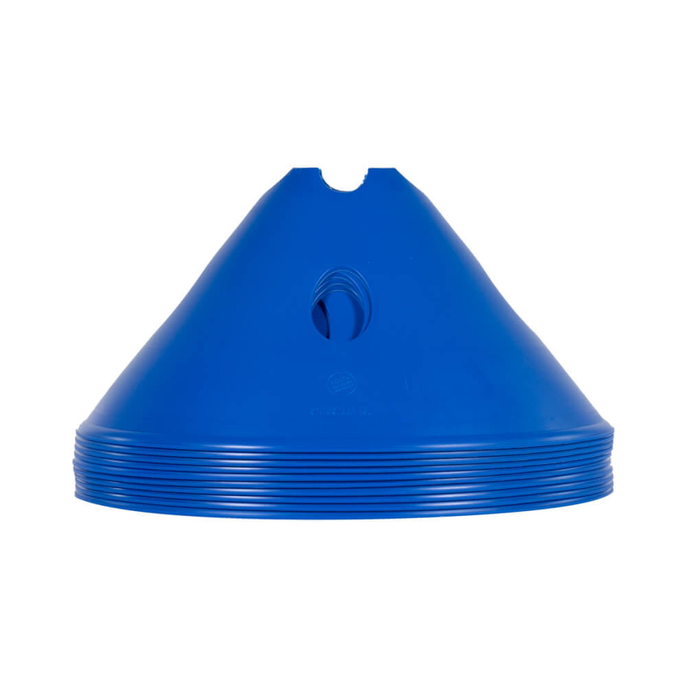 CIRCULAR. Large Pawns 10 pieces Blue