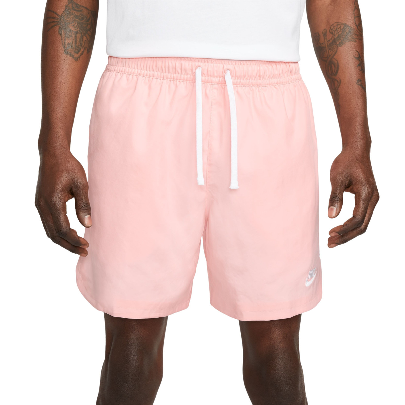 Nike Sportswear Club Woven Short Salmon Pink White