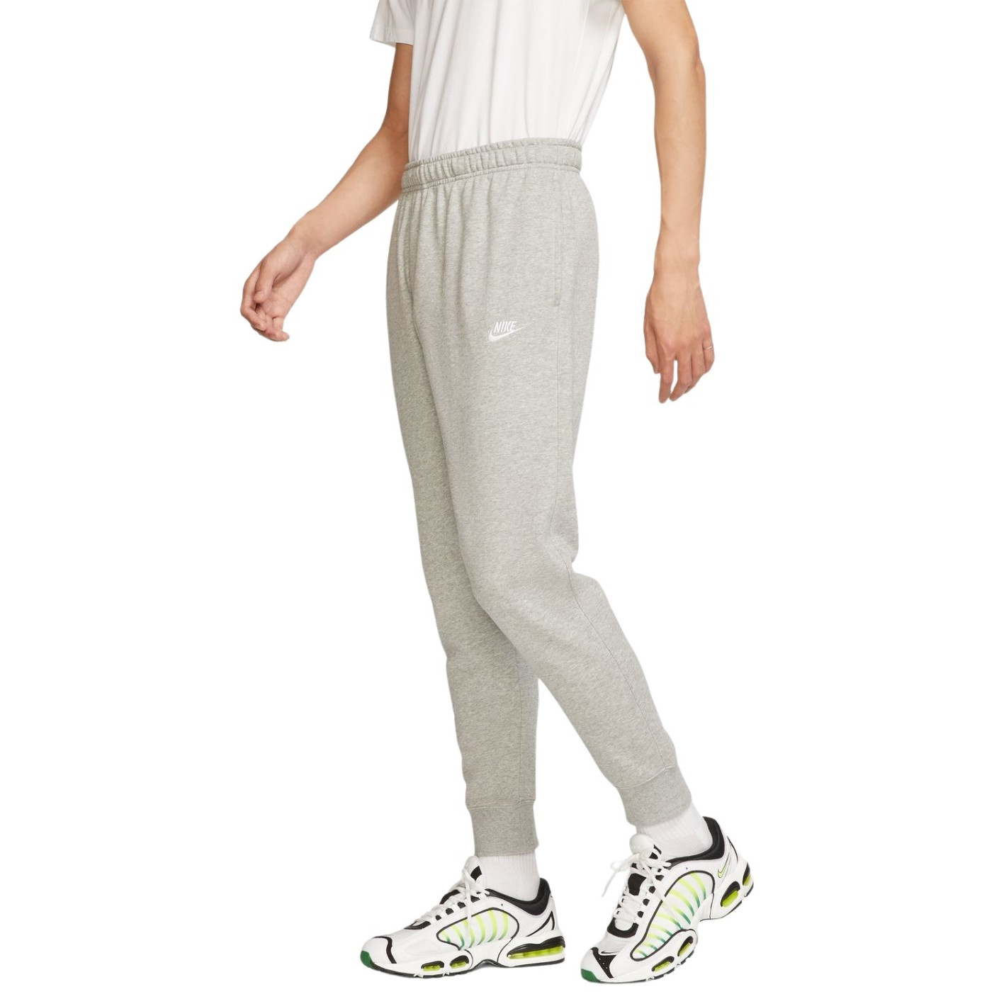 Nike Club Sportswear Sweatpants Grey White