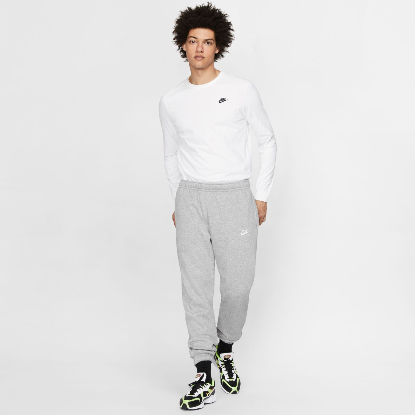 Nike club fleece joggers grey new arrivals
