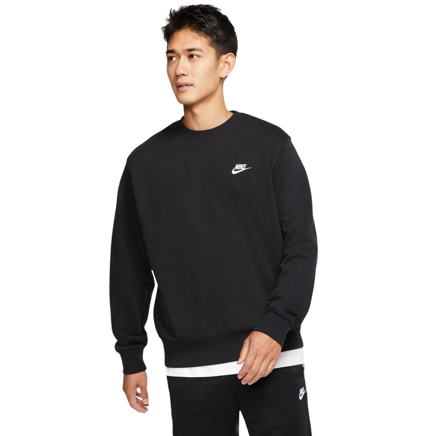 Nike white and black sweater outlet