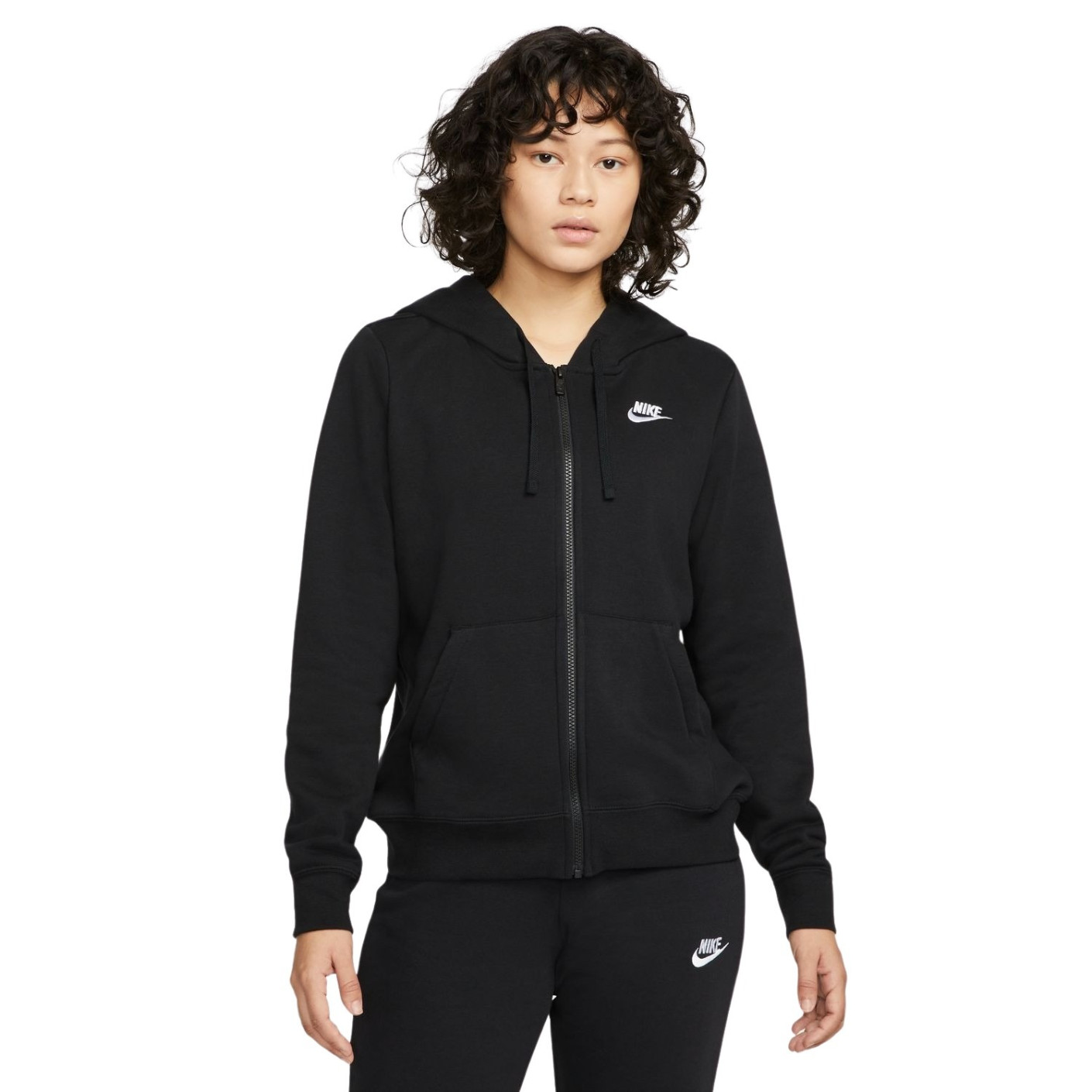 Nike Club Sportswear Women s Fleece Vest Black White KNVBshop