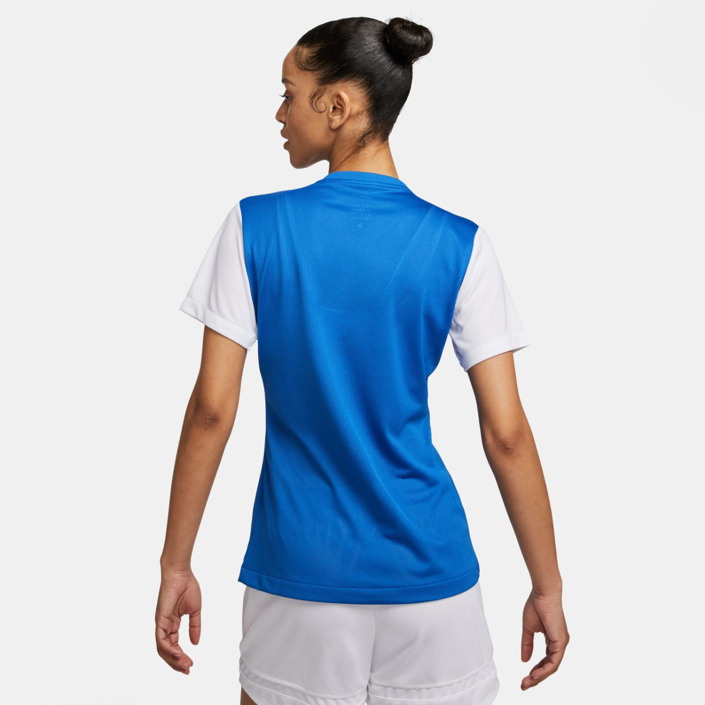 Nike Dri Fit Tiempo Premier II Women s Football Shirt Blue White KNVBshop