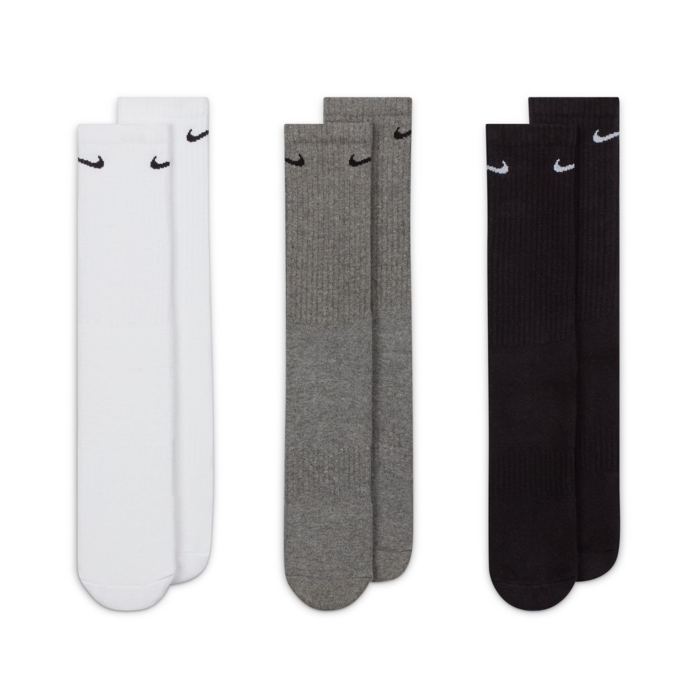 grey nike socks men