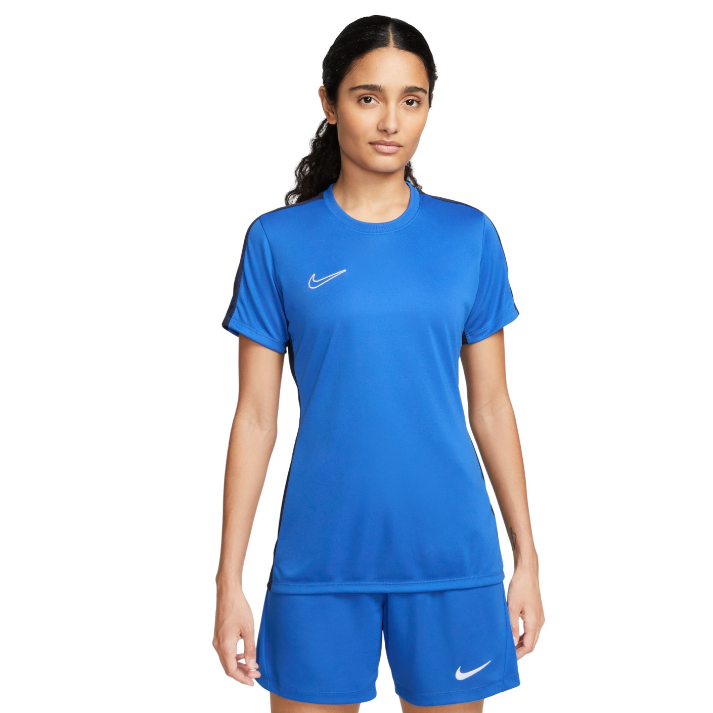 Blue nike clearance shirt women's