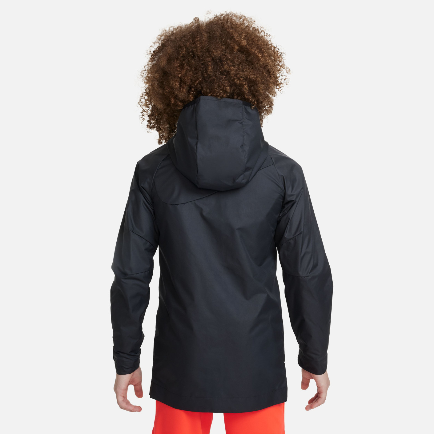 Nike black and white raincoat clearance