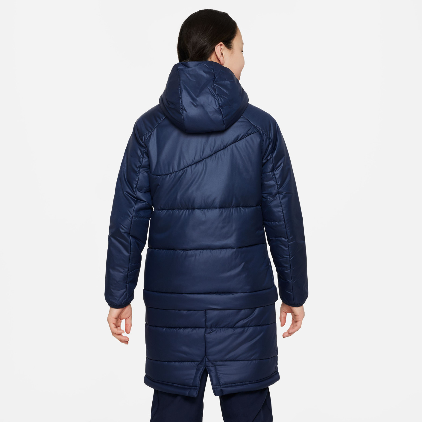 Nike Academy Pro Therma Fit 2In1 Kids Winter Jacket Dark Blue White KNVBshop