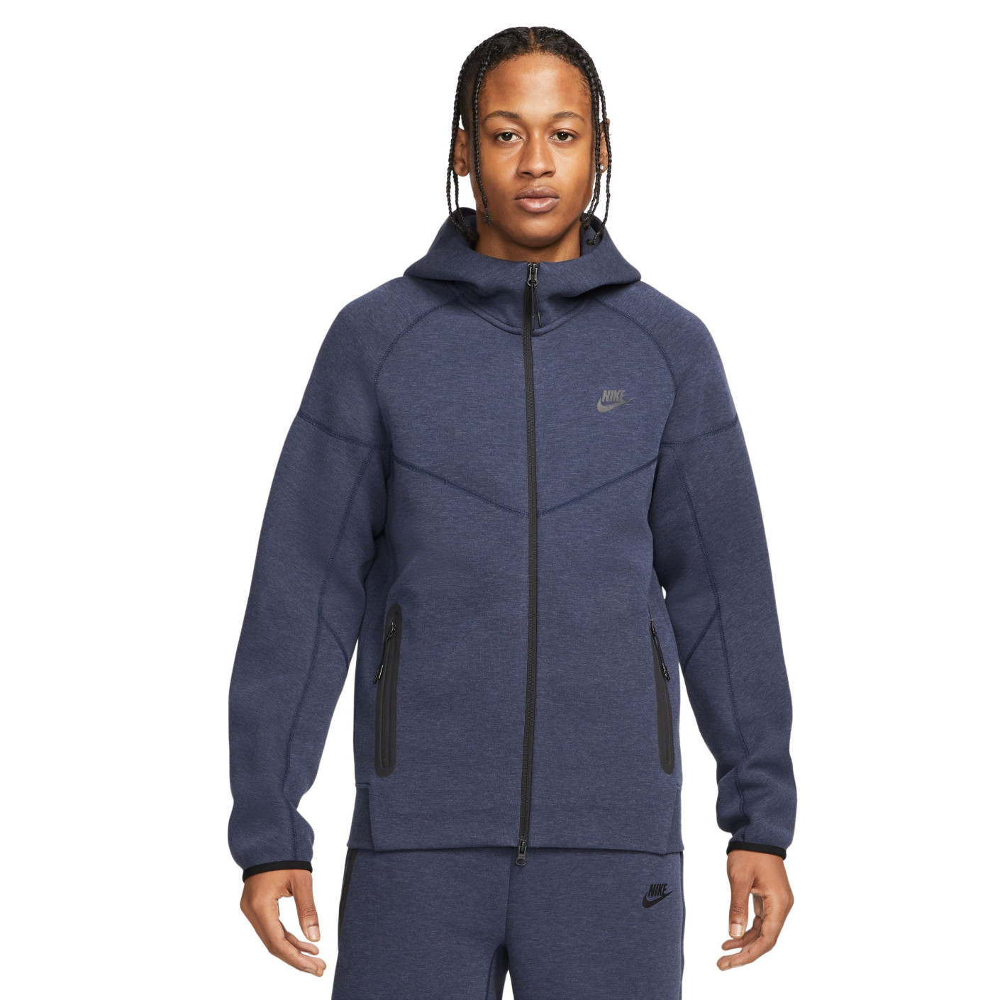 Nike Tech Fleece Tracksuit Sportswear Dark Blue Black