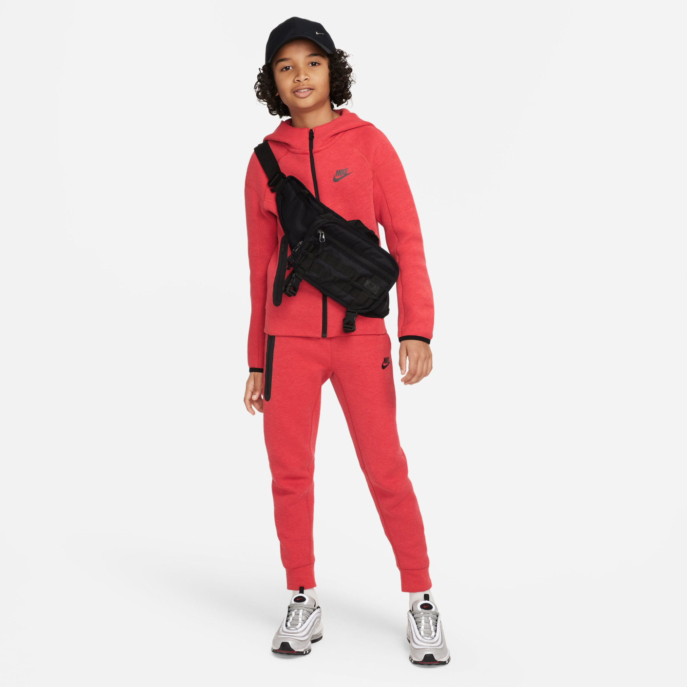 Boys red fleece vest hotsell