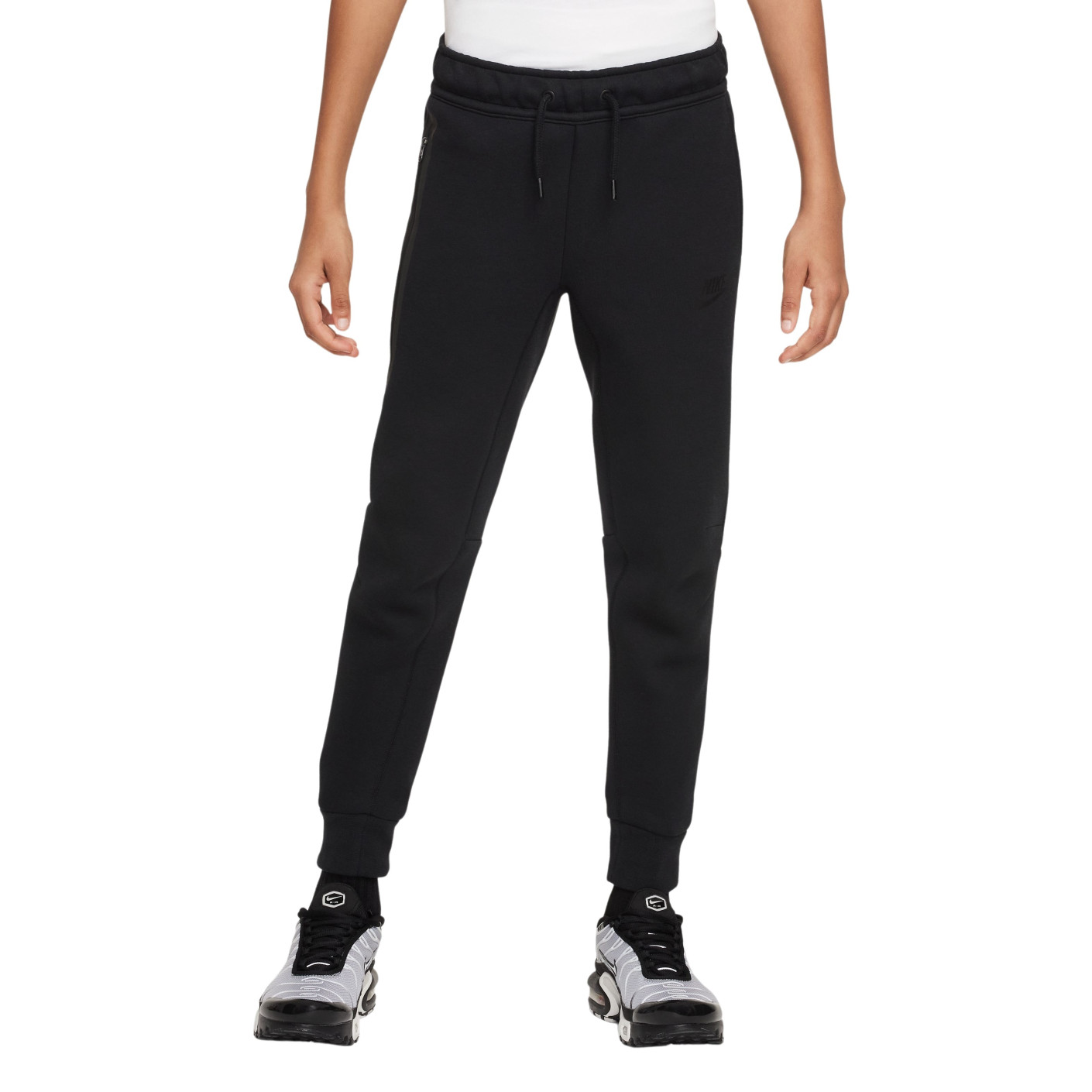 Nike tech fleece sweatpants black hot sale