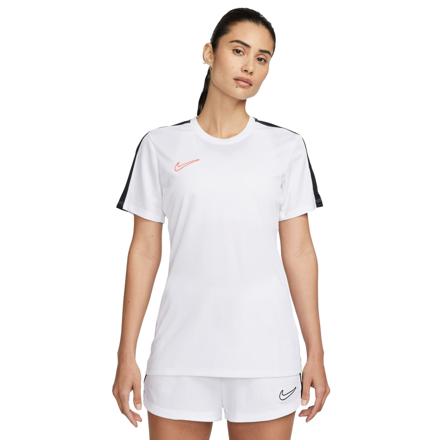 Nike Academy 23 Women's Training Shirt White Black Bright Red