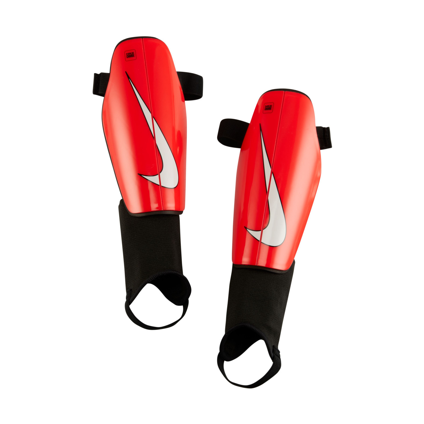 Nike Shin Guards Charge Bright Red Black White