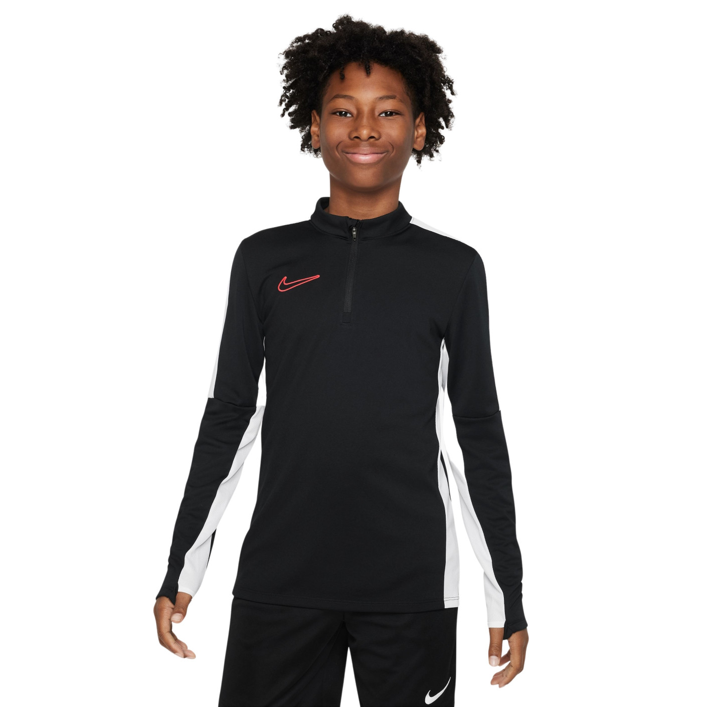 Nike academy black and red store