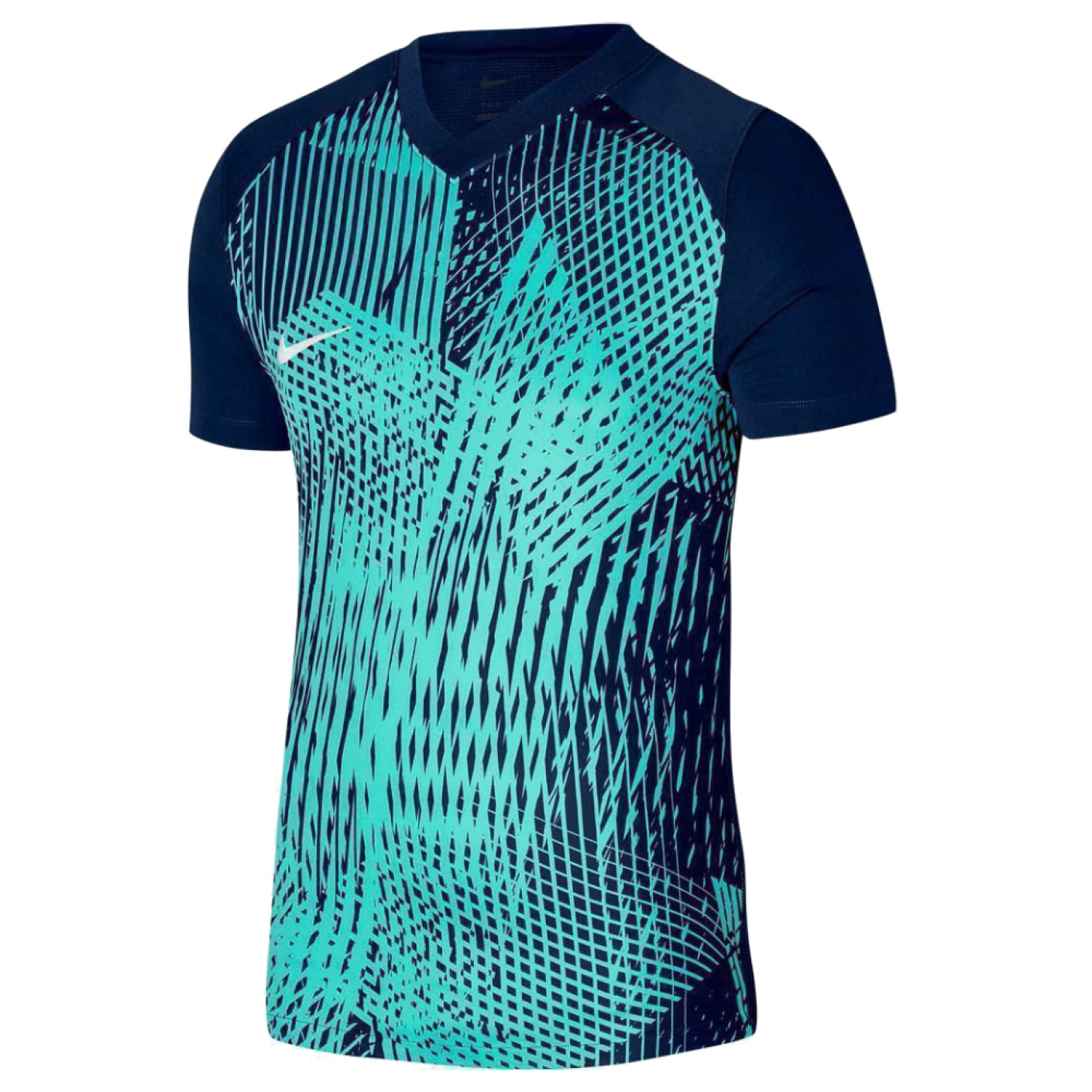 Nike Precision VI Dri-Fit Trainingsshirt Blauw Turquoise Wit
