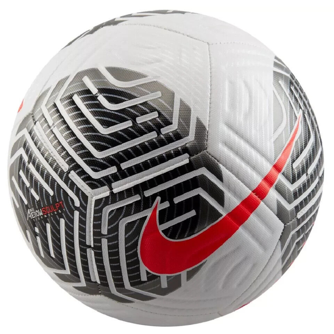 Nike Voetbal Academy Maat 5 Wit Zwart Felrood