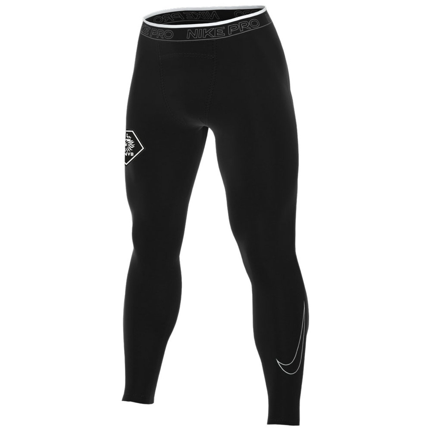 Nike KNVB Pro Men's Sports Leggings Black White