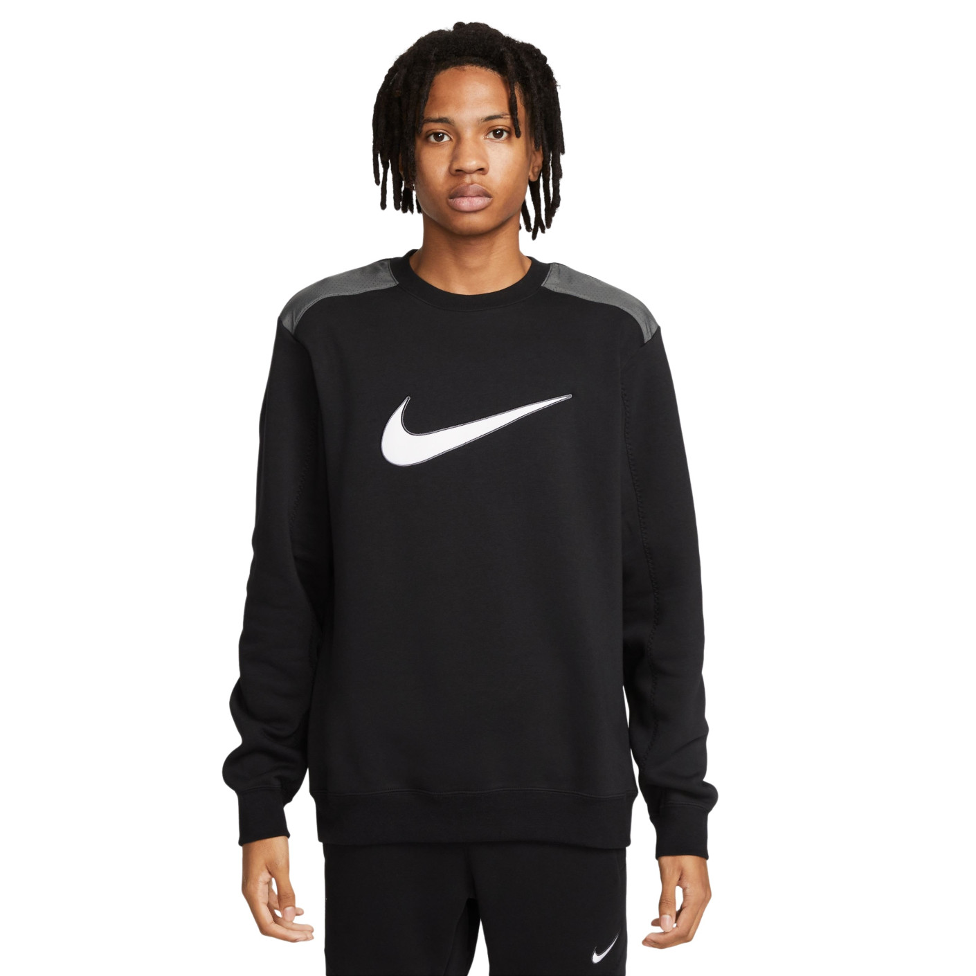 Nike sweater black and white hot sale