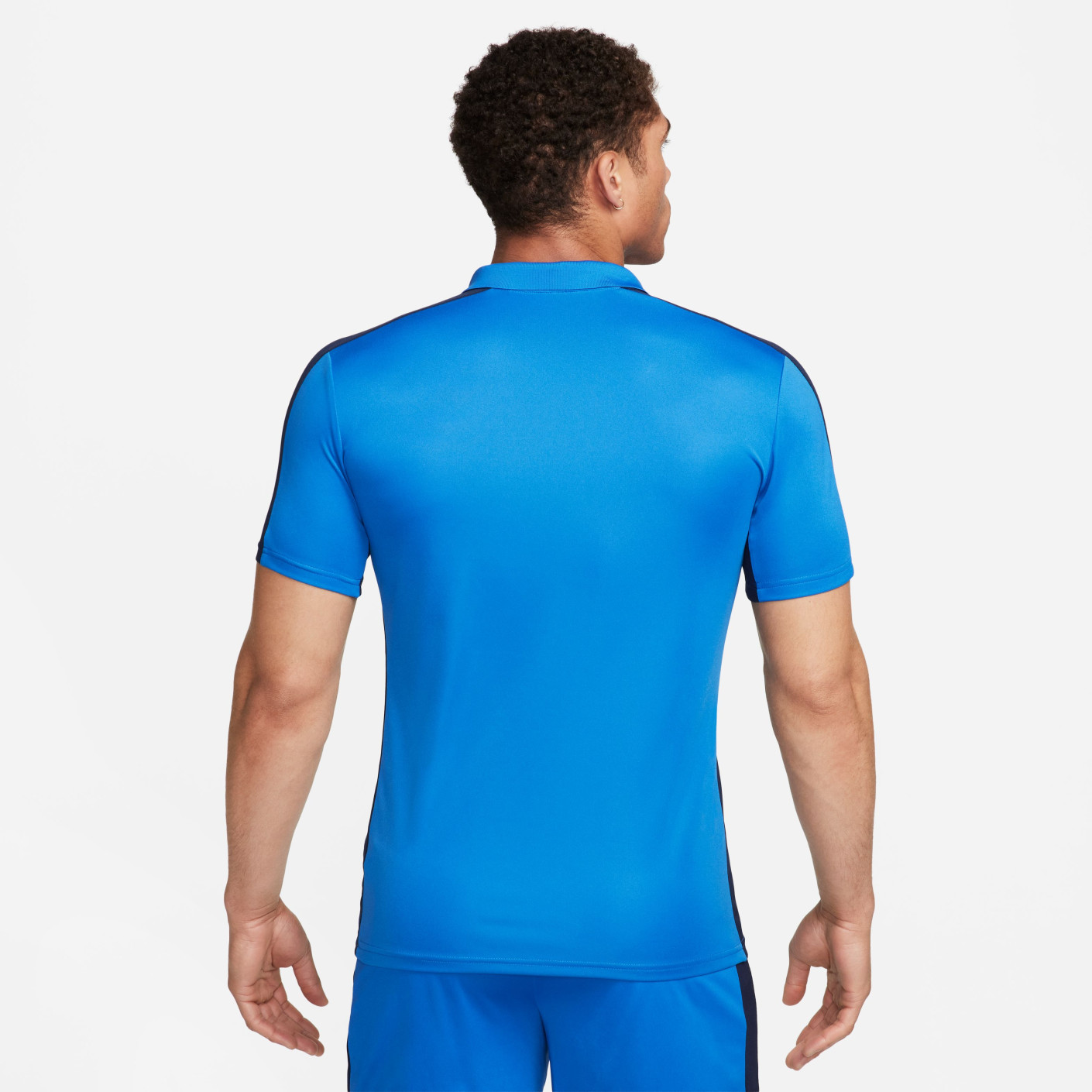 nike dri fit polo blue