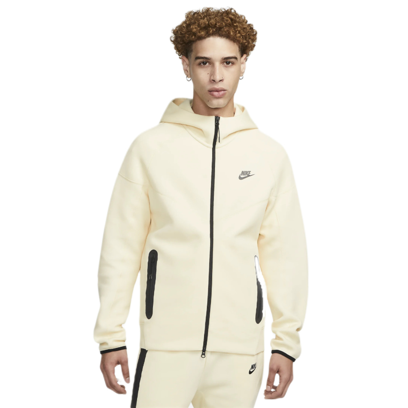 Nike Tech Fleece Vest Sportswear Off-White Black