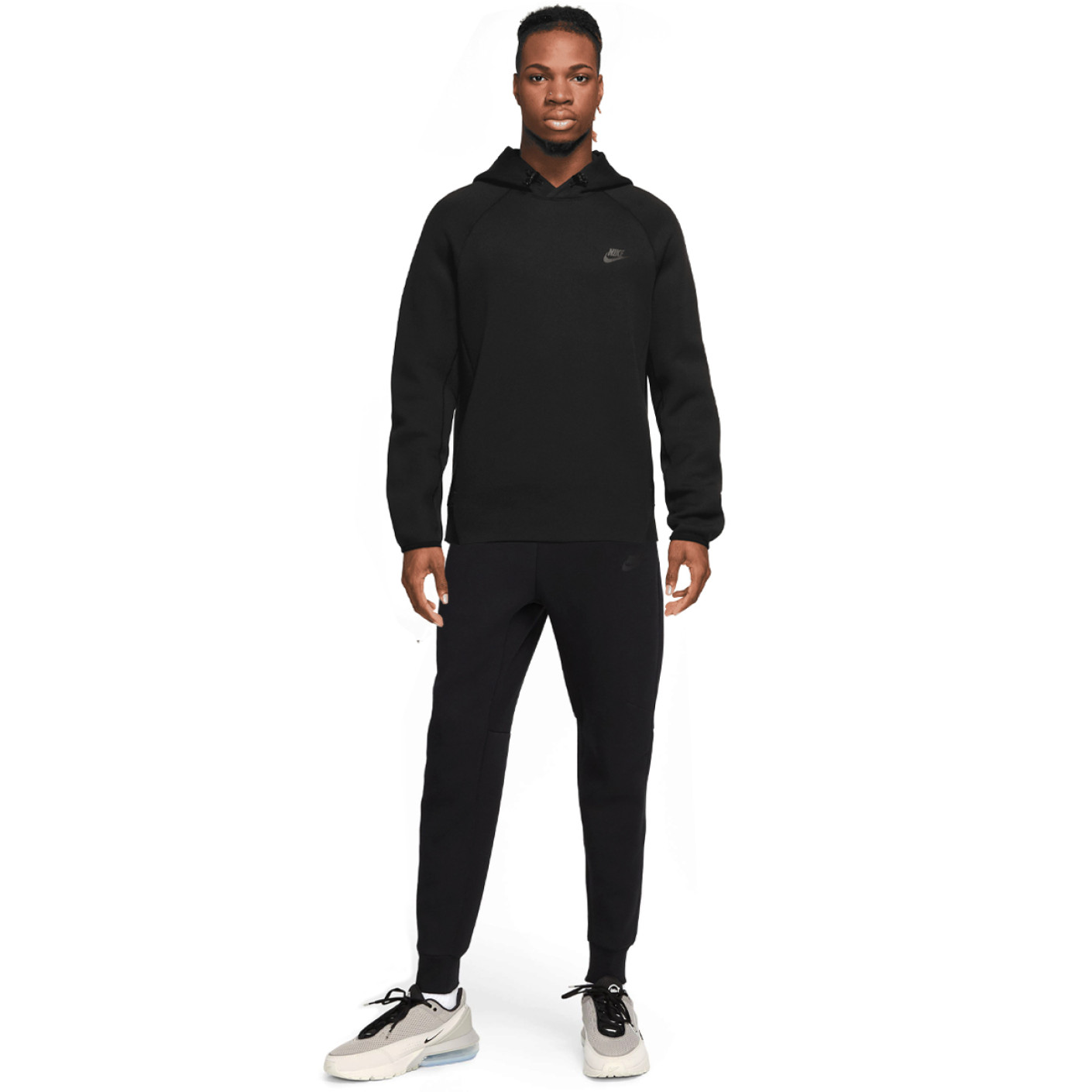 Nike Tech Fleece Tracksuit Hooded Sportswear Black