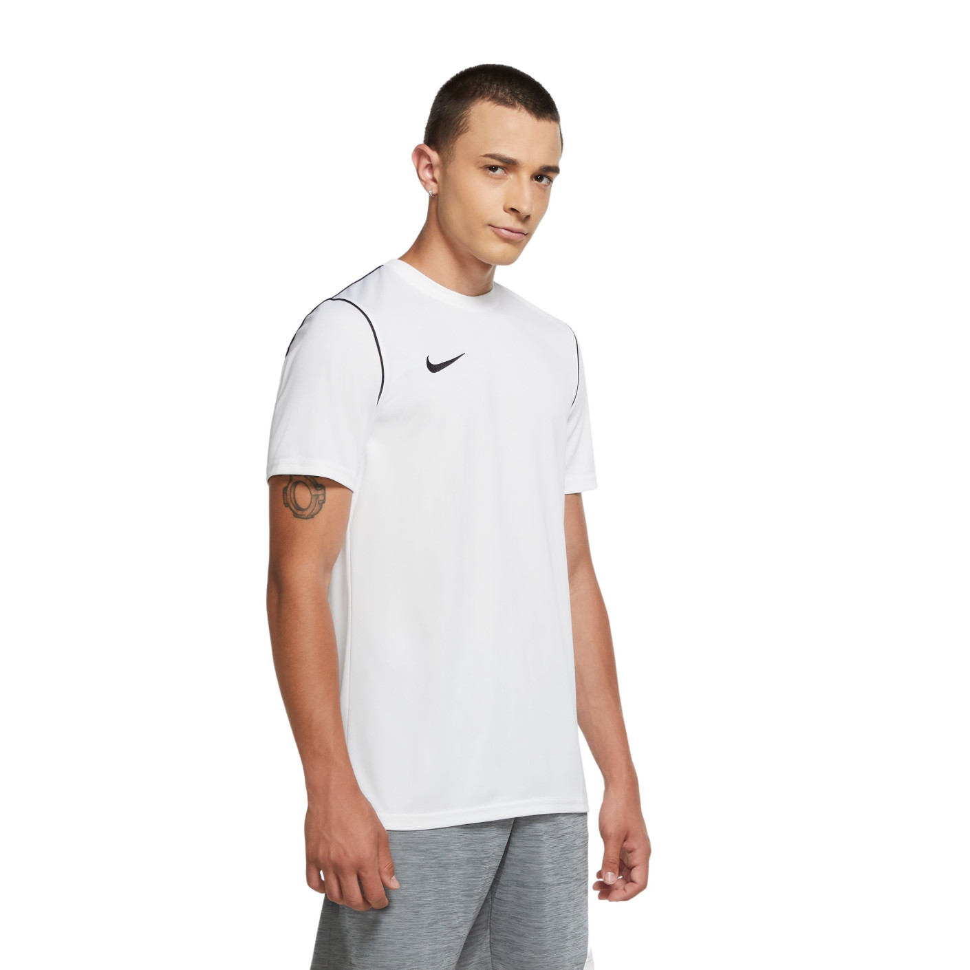 Nike Dry Park 20 Trainingsshirt Wit Zwart