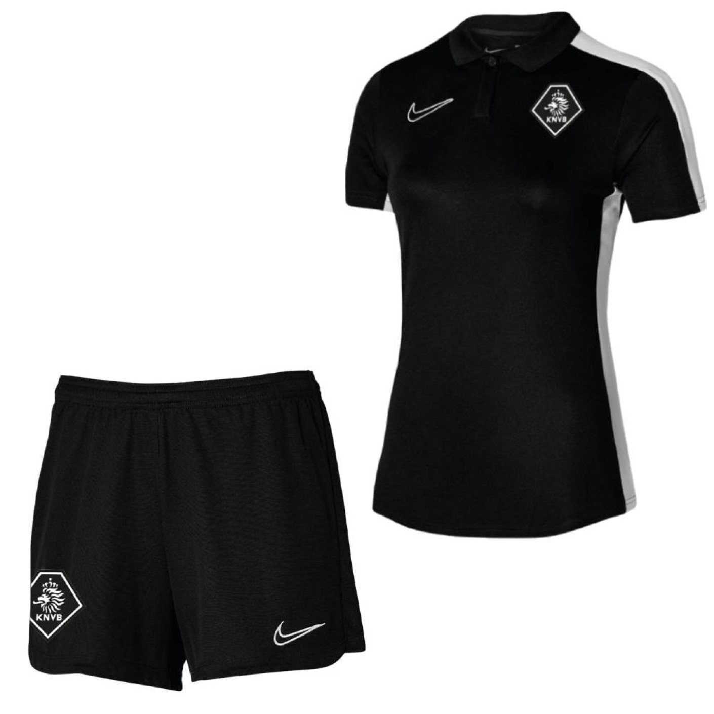 Nike KNVB Staff Training Set Women Black White 