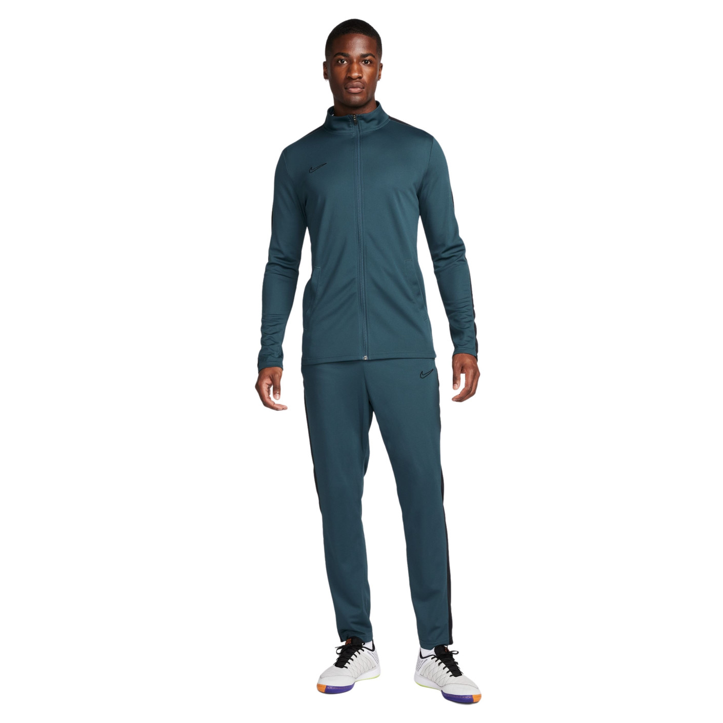 Nike Academy 23 Trainingspak Full-Zip Donkergroen Zwart