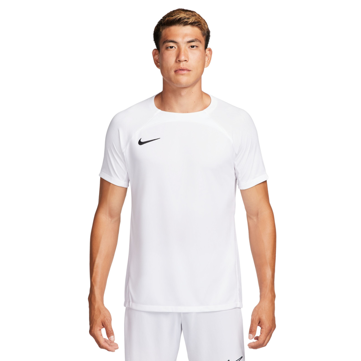 Nike Dri-Fit Strike III Voetbalshirt Wit Zwart