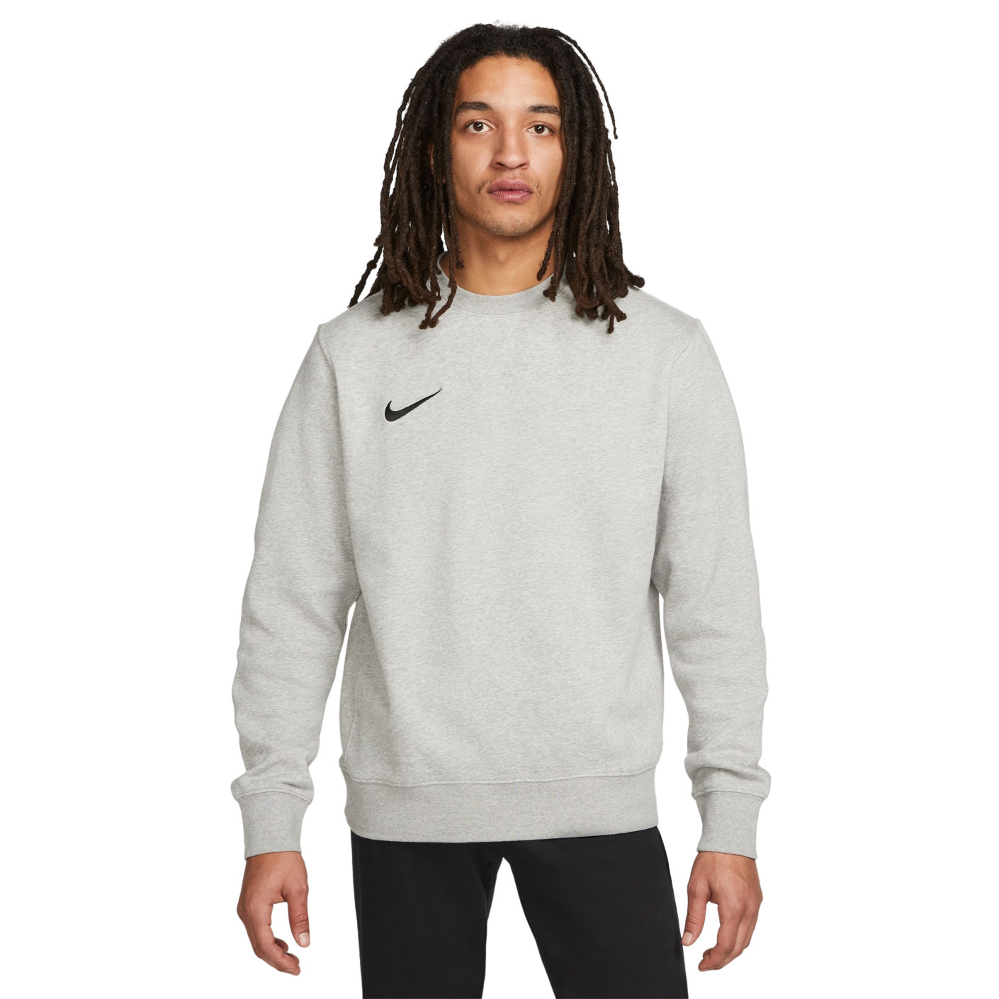 Nike Crew Sweater Fleece Park 20 Grijs