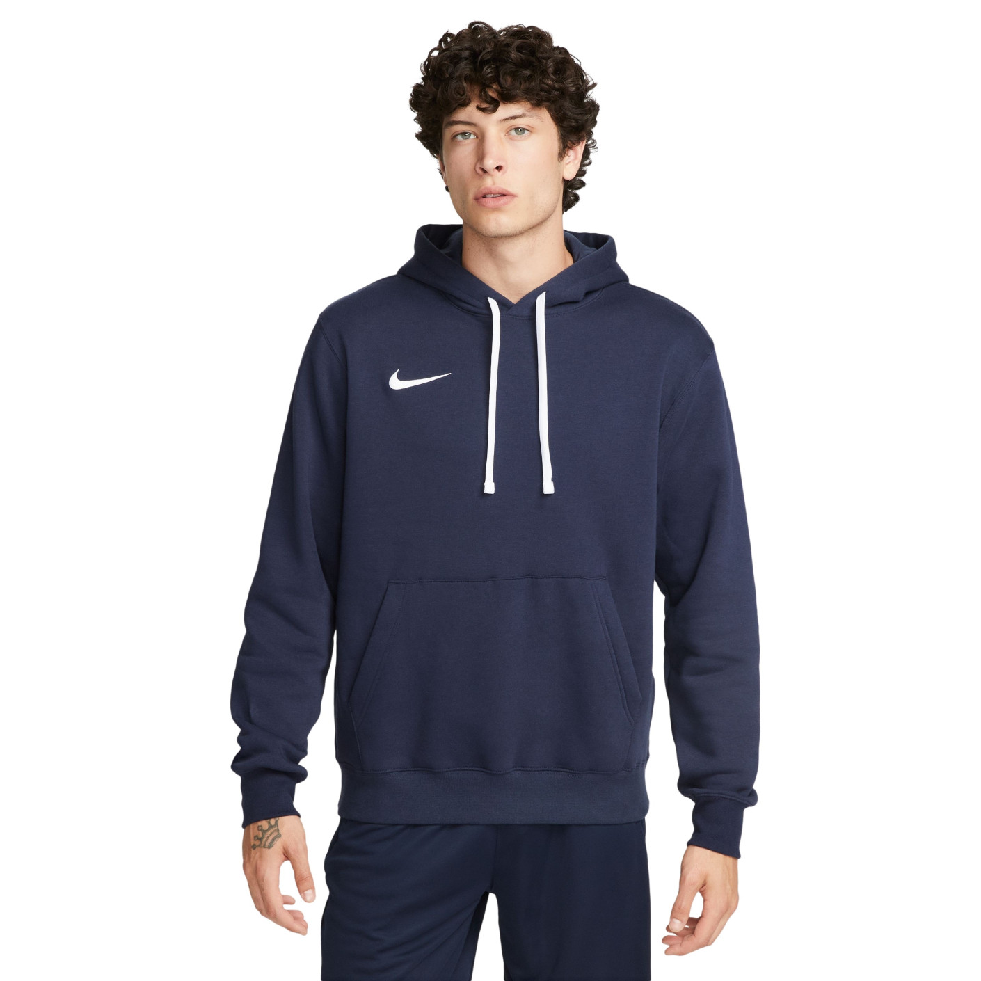 Nike Hoodie Fleece Park 20 Donkerblauw