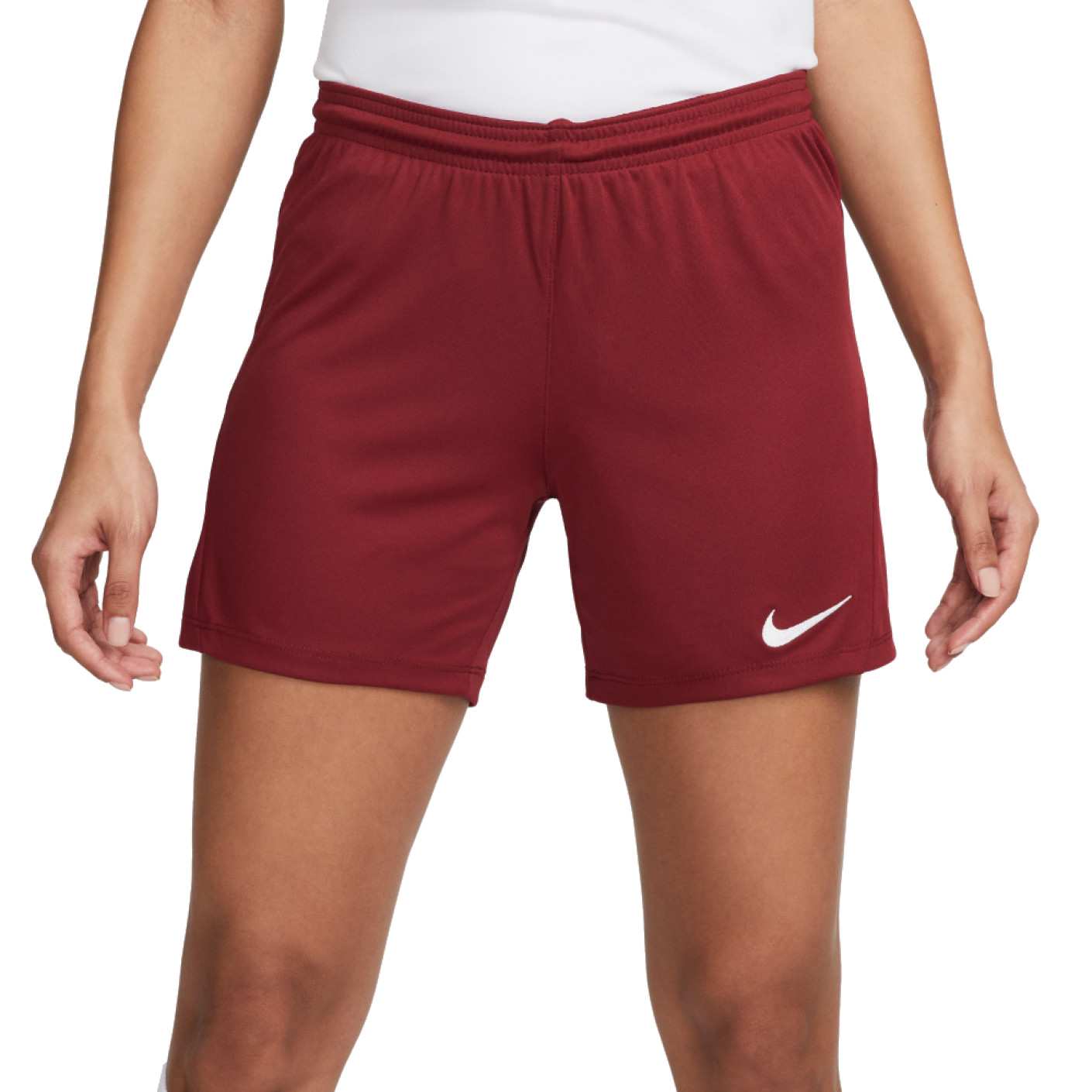 Nike PARK III Dri-Fit Women's Red Training Shorts