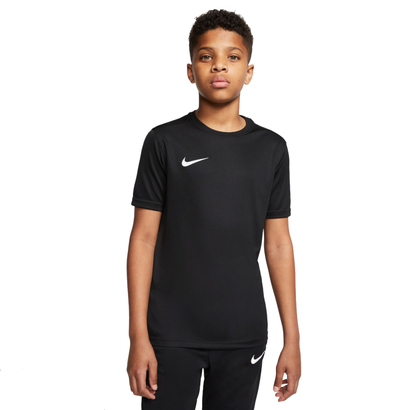 Nike Dry Park VII Kids Football Shirt Black