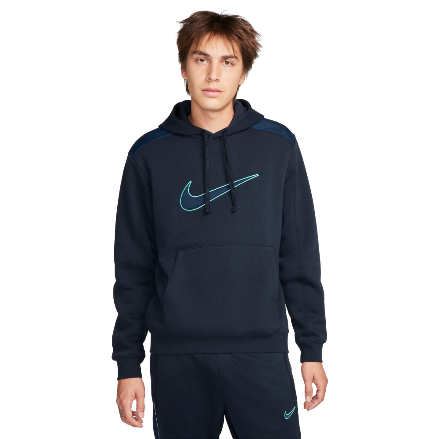 Nike blue sweatshirt hot sale