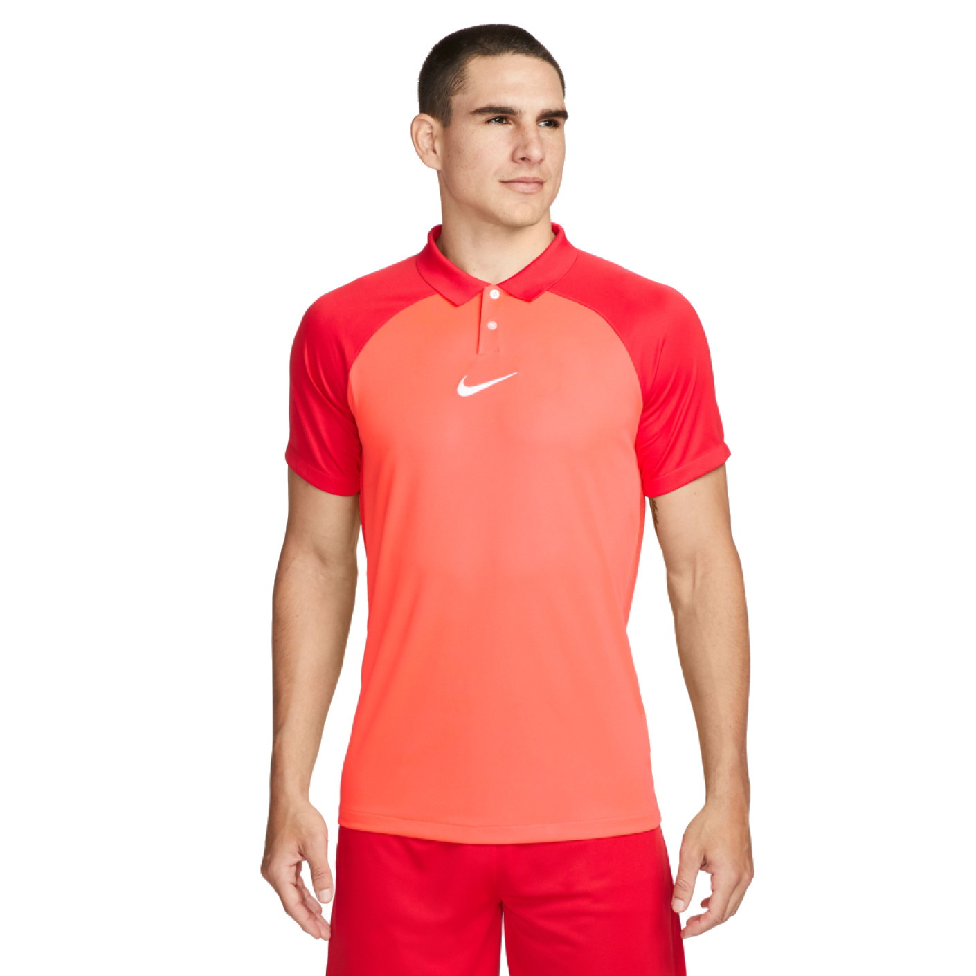 Orange nike polo sales